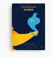 No920 My Aladdin minimal movie poster Canvas Print