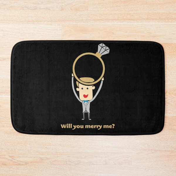 Item preview, will you merry me designed and sold by FlamingProjekt.