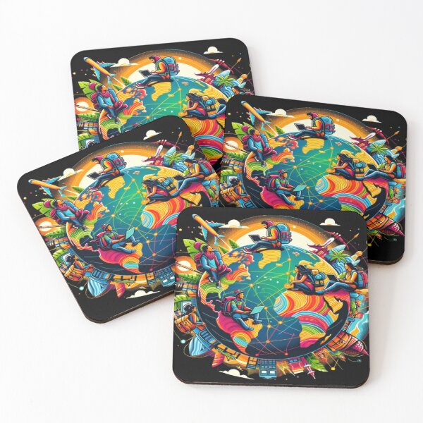 Item preview, Around the World in Bytes designed and sold by Boulbi-Shop.