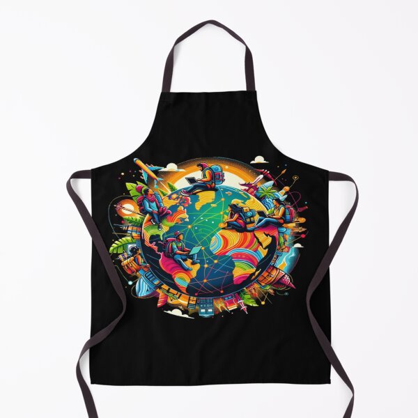 Item preview, Around the World in Bytes designed and sold by Boulbi-Shop.