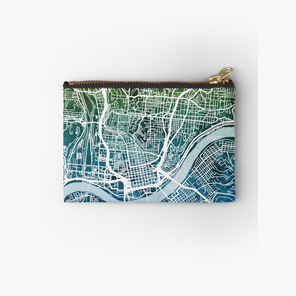 Item preview, Cincinnati Ohio City Map designed and sold by ArtPrints.