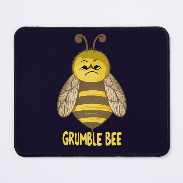 Item preview, Old Grumble Bee, Embrace the Buzz of Good-Humored Grumbling designed and sold by madtoyman.