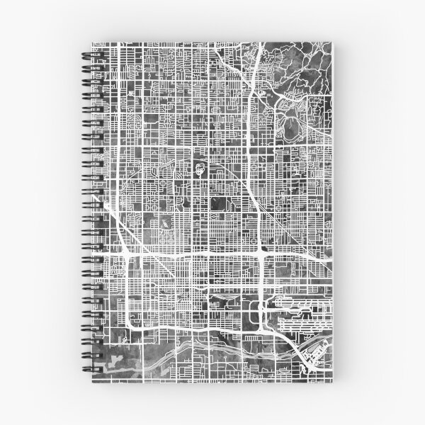 Item preview, Phoenix Arizona City Map designed and sold by ArtPrints.
