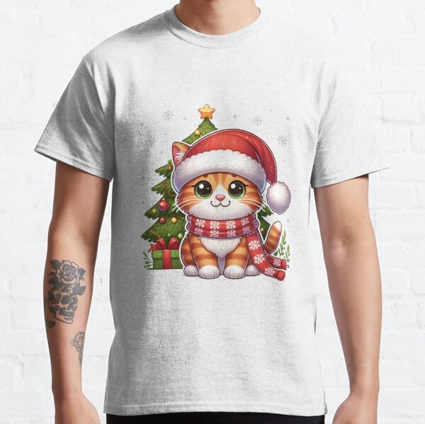 Item preview, Santa Cat and the Magical Christmas Tree designed and sold by AUGADGET.