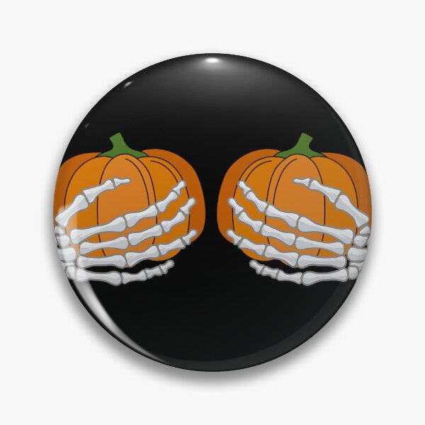 Item preview, Pumpkin boobs, funny halloween designed and sold by GlunmanStore.