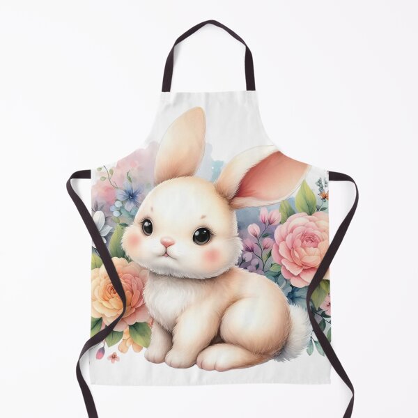 Item preview, Cute banny with flowers  designed and sold by Marinaya77.