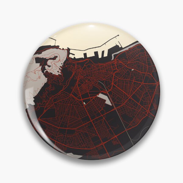 Item preview, Oran City Map of Algeria - Vector designed and sold by deMAP.