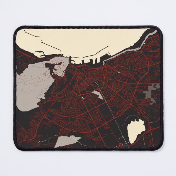 Item preview, Oran City Map of Algeria - Vector designed and sold by deMAP.