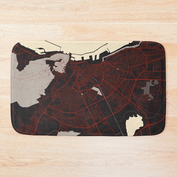 Item preview, Oran City Map of Algeria - Vector designed and sold by deMAP.