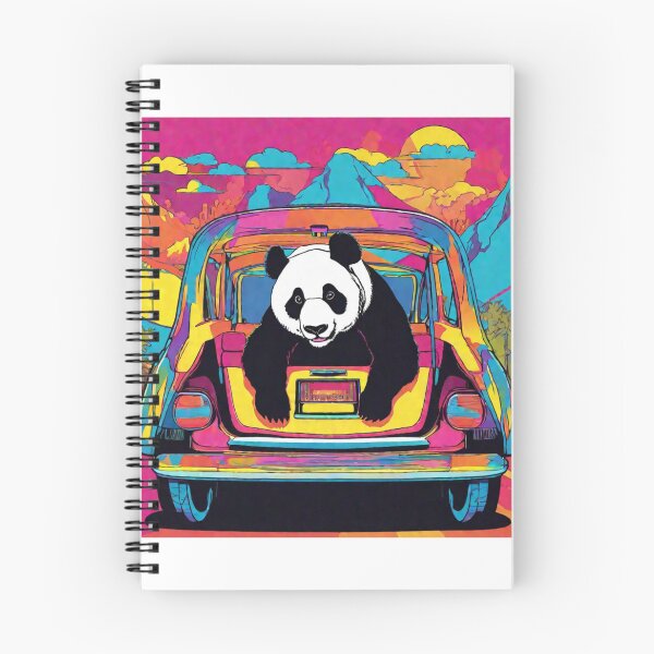 Item preview, panda in the car designed and sold by coolsima.