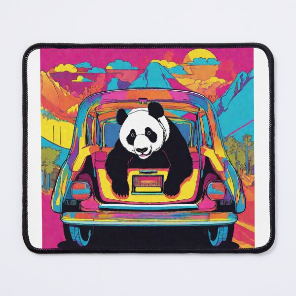 Item preview, panda in the car designed and sold by coolsima.