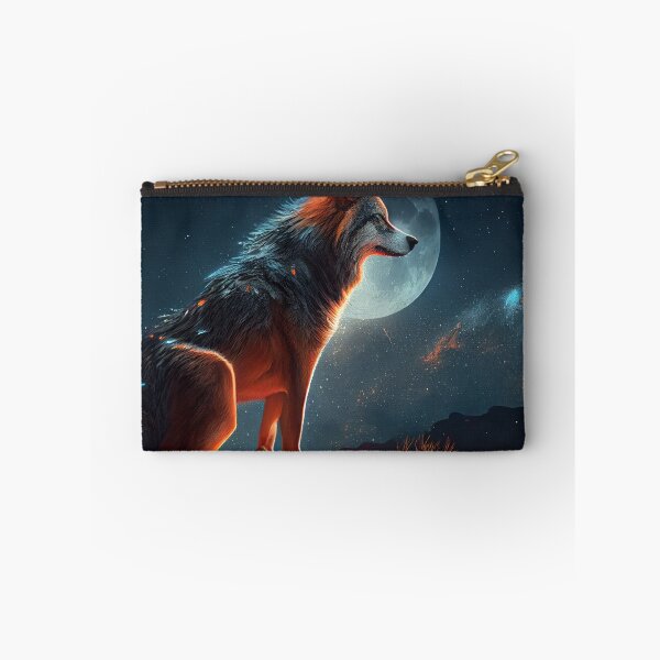 Item preview, Wolf and moon designed and sold by BelowHorizon.