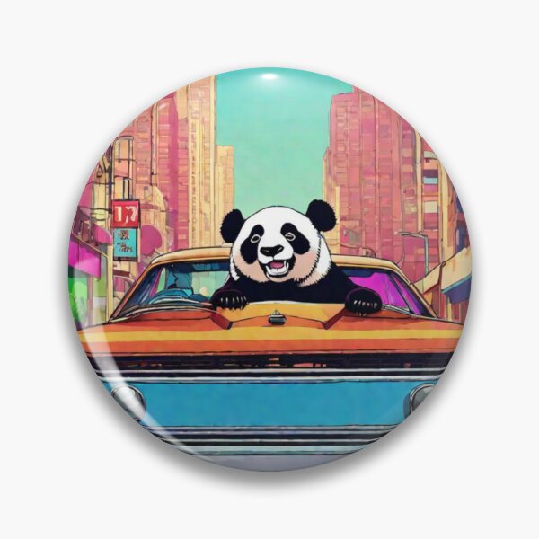 Item preview, panda bear in the car designed and sold by coolsima.