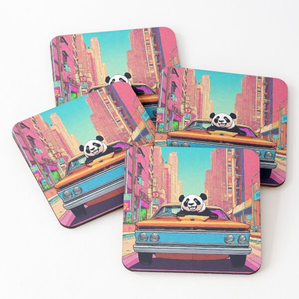 Item preview, panda bear in the car designed and sold by coolsima.