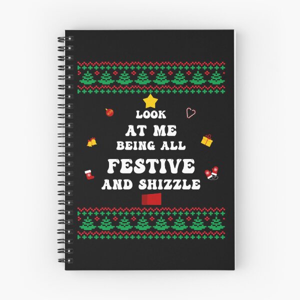 Item preview, Look at me Being All Festive And Shizzle - Funny Christmas Tree designed and sold by smailjr.
