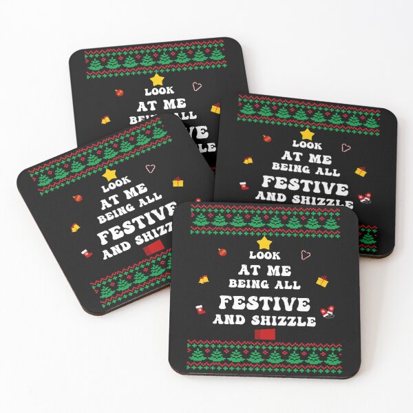 Item preview, Look at me Being All Festive And Shizzle - Funny Christmas Tree designed and sold by smailjr.