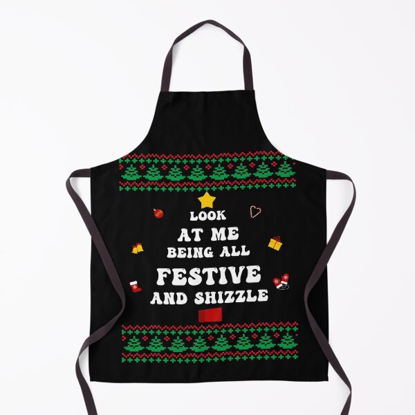 Item preview, Look at me Being All Festive And Shizzle - Funny Christmas Tree designed and sold by smailjr.
