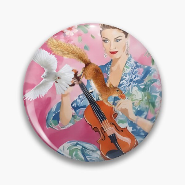 Item preview, Keeping things in tune, whimsical painting designed and sold by SophieClimaArt.