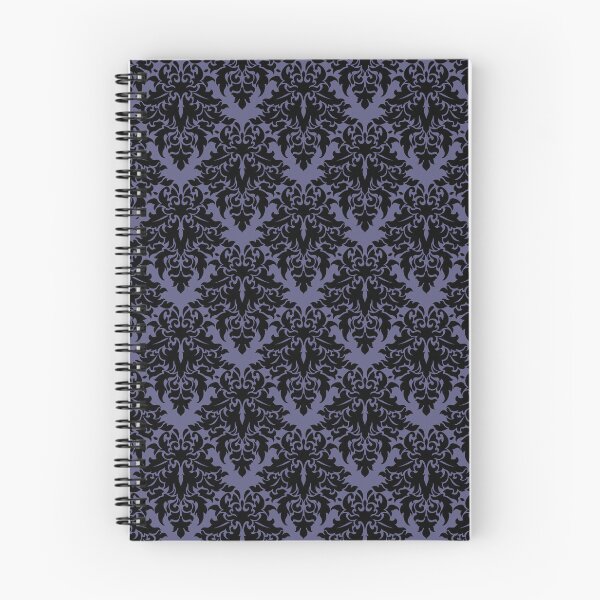 Item preview, Damasco pequeño morado polvoriento 4 designed and sold by Pixels2Patterns.