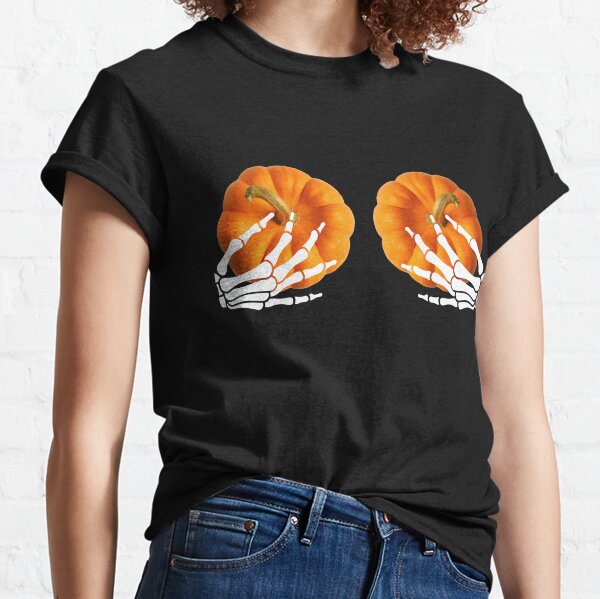 Pumpkin Boobs T-Shirts for Sale