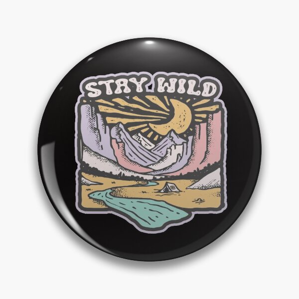 Item preview, stay wild designed and sold by Ratatatts.