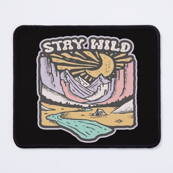 Item preview, stay wild designed and sold by Ratatatts.