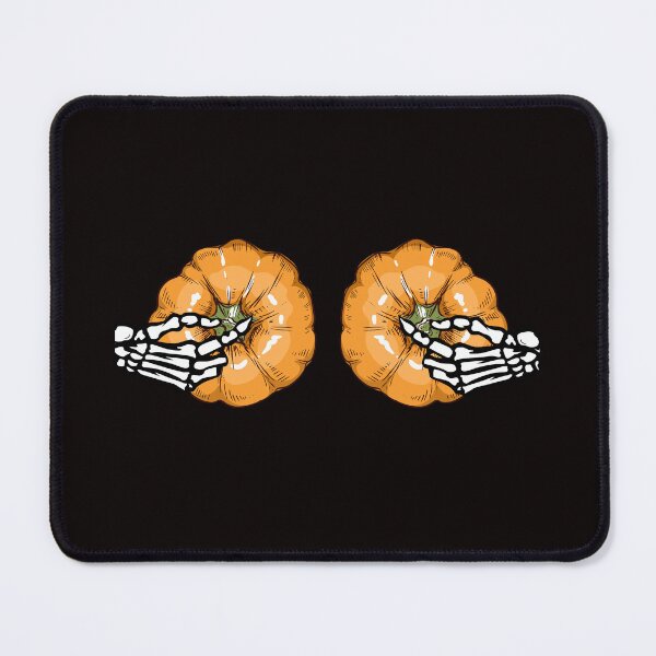 Item preview, Pumpkin boobs, funny halloween designed and sold by GlunmanStore.