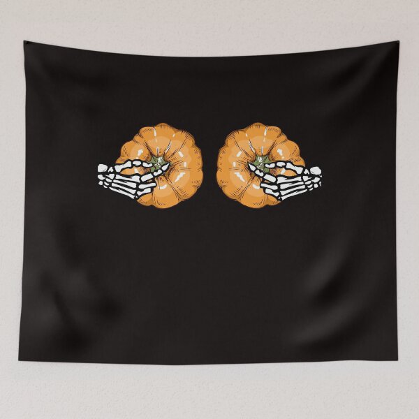 Item preview, Pumpkin boobs, funny halloween designed and sold by GlunmanStore.
