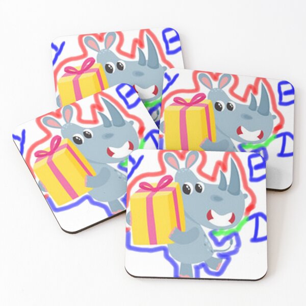 Item preview, Say happy birthday with rahino designed and sold by mapacs100.
