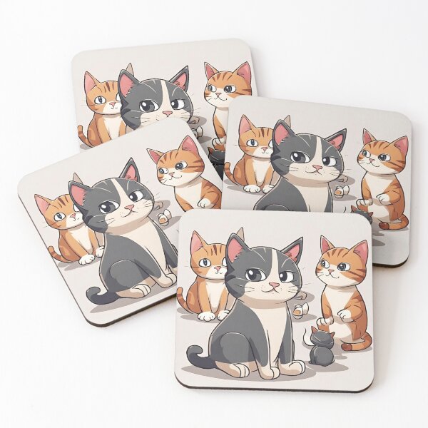 Item preview, cats socute collection designed and sold by pig2u.