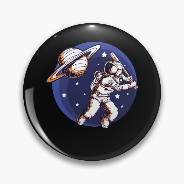 Item preview, Astronaut Baseball Saturn Weltall designed and sold by MooonTees.