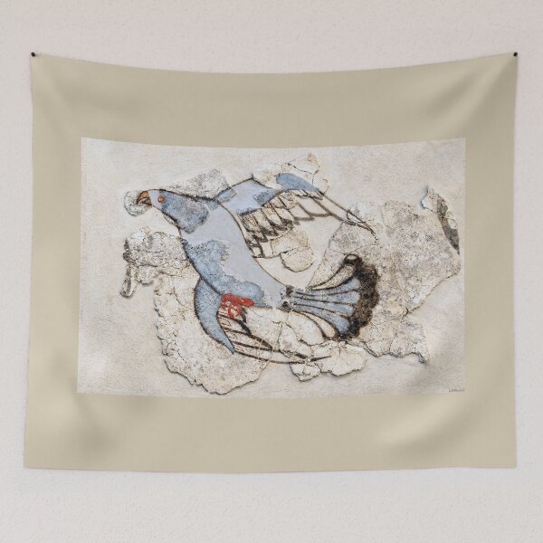 Item preview, Thera Blue Bird Fresco designed and sold by Weston  Westmoreland.
