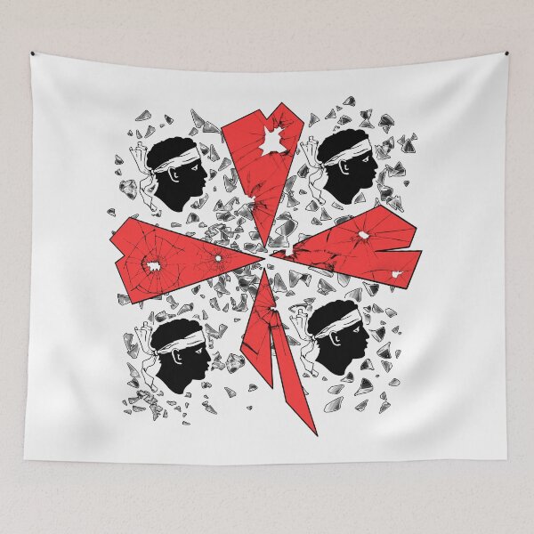 Item preview, Sardinia - Sardinia flag - 4 Mori Shards designed and sold by miskaralise.