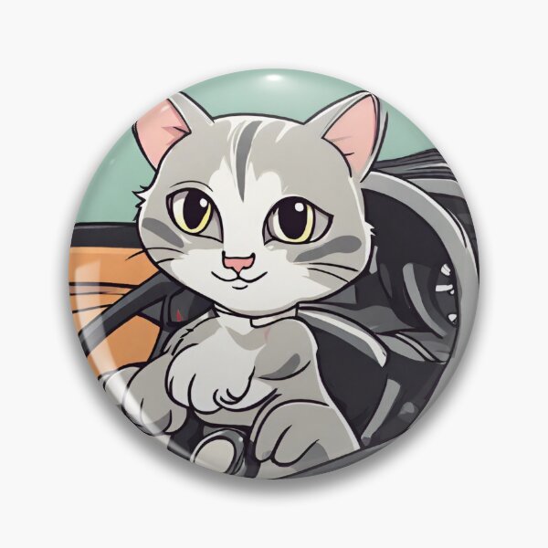 Item preview, cat in car designed and sold by pig2u.