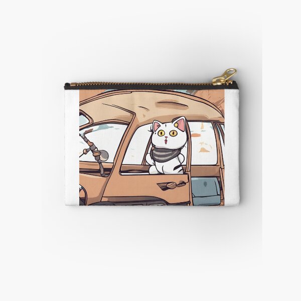 Item preview, cat in car designed and sold by pig2u.