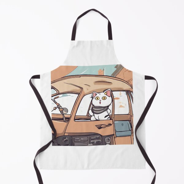 Item preview, cat in car designed and sold by pig2u.