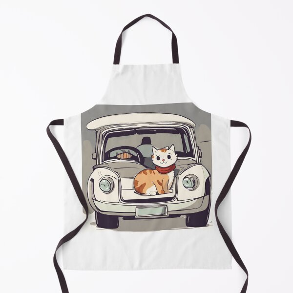 Item preview, cat in car designed and sold by pig2u.