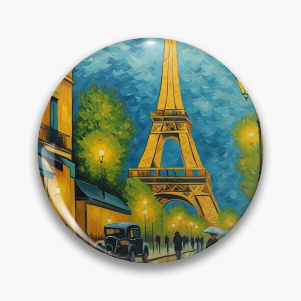 Item preview, Old Paris street scene designed and sold by JackFreestone.