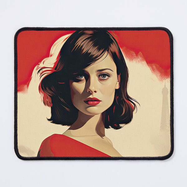 Item preview, French TV Star: Elegance Personified designed and sold by krishutd.