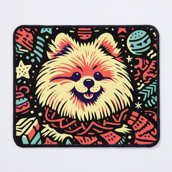 Item preview, Merry Christmas Pomeranian Cute Puppy Pet Fashion Gift for Dog Lovers [type 3] designed and sold by Magikdog.