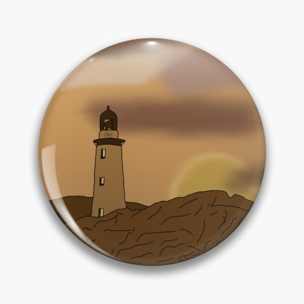 Item preview, Raylla's lighthouse sunset designed and sold by Silver-Cleo.