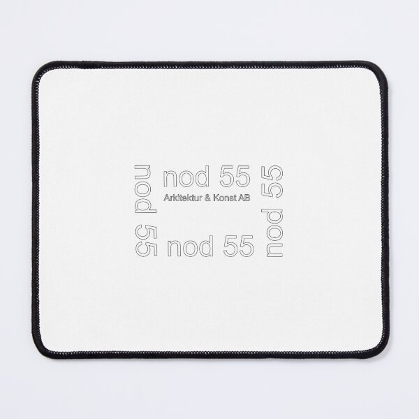 Item preview, Nod 55 logo white designed and sold by Anders Lidholm.