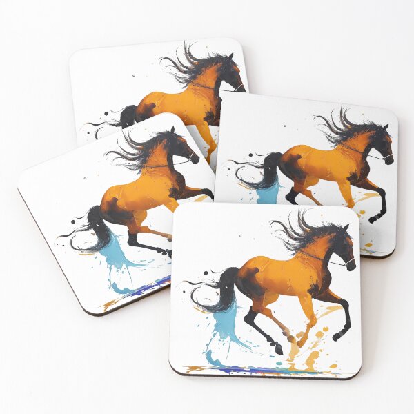 Item preview, art and wild horse designed and sold by GFORCE_SHOP.