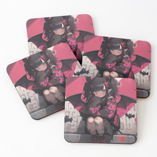 Item preview, cute succubus mural designed and sold by Kalsaver.