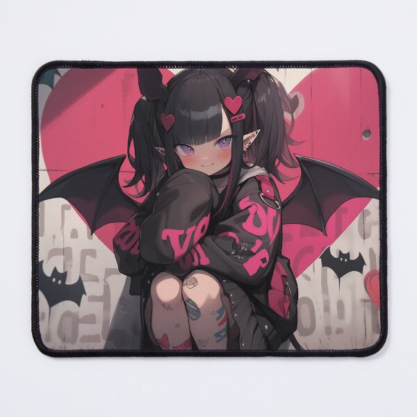 Item preview, cute succubus mural designed and sold by Kalsaver.
