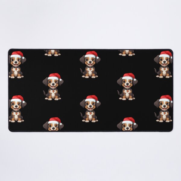 Item preview, Lindo y divertido perro navideño designed and sold by DavidPrintCraft.