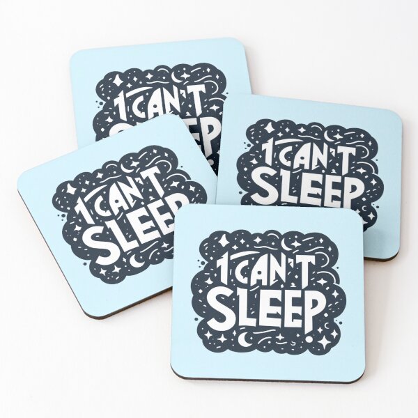 Item preview, I CAN'T SLEEP designed and sold by Rectoryprint.