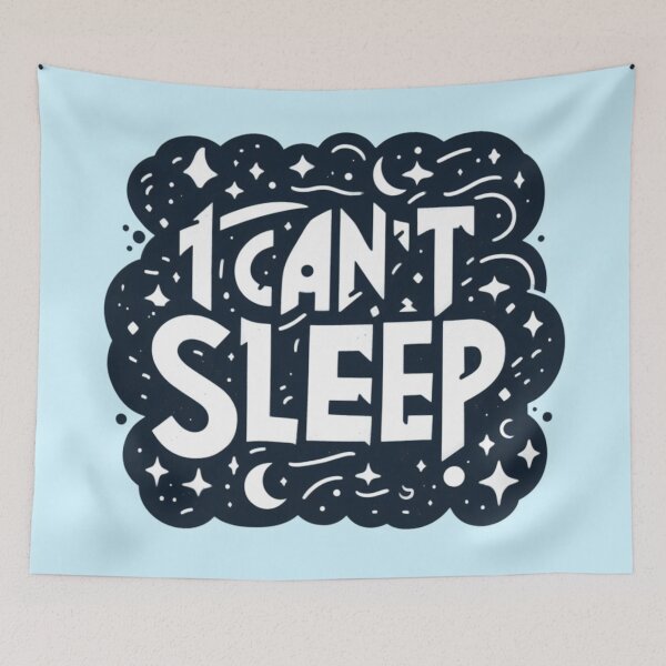 Item preview, I CAN'T SLEEP designed and sold by Rectoryprint.