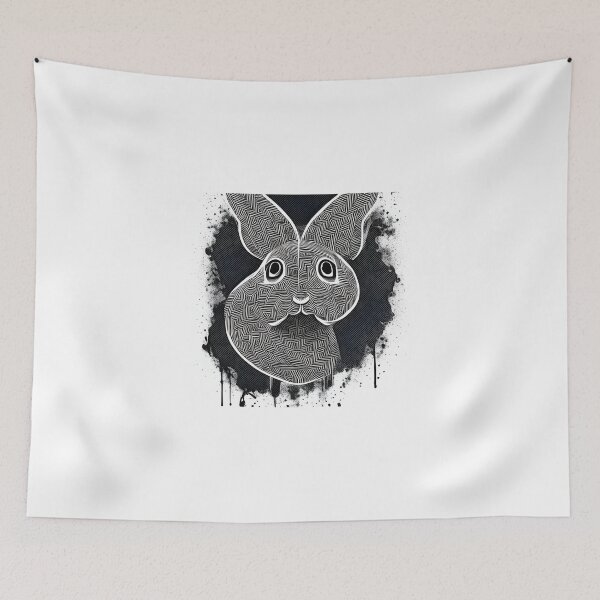 Item preview, Rabbit Splash designed and sold by Tininai.