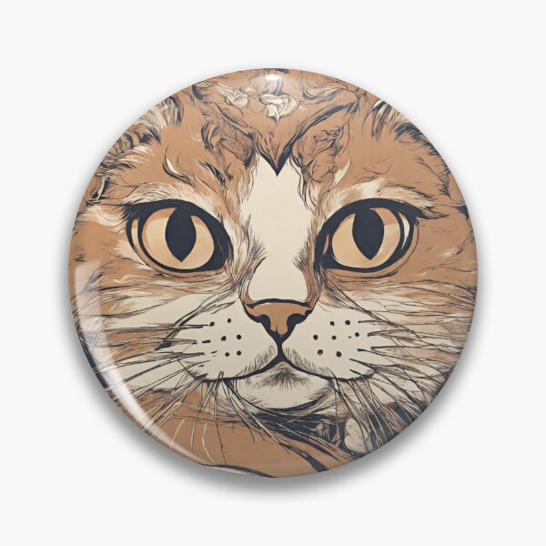 Item preview, cat drawing designed and sold by pig2u.